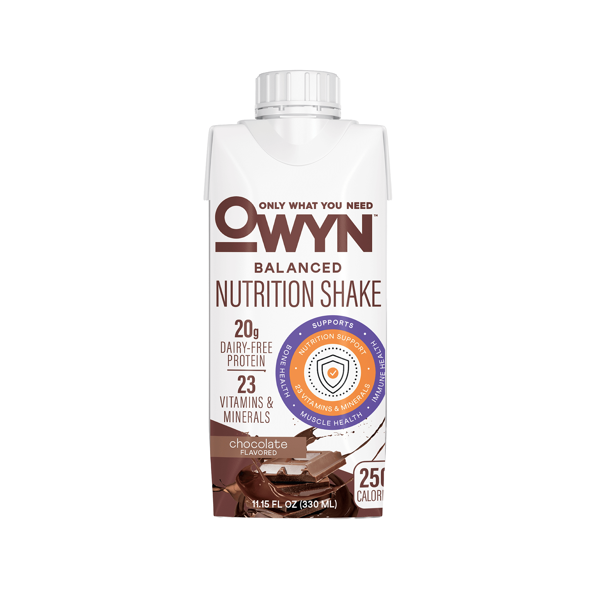 Chocolate Balanced Nutrition Shake – OWYN
