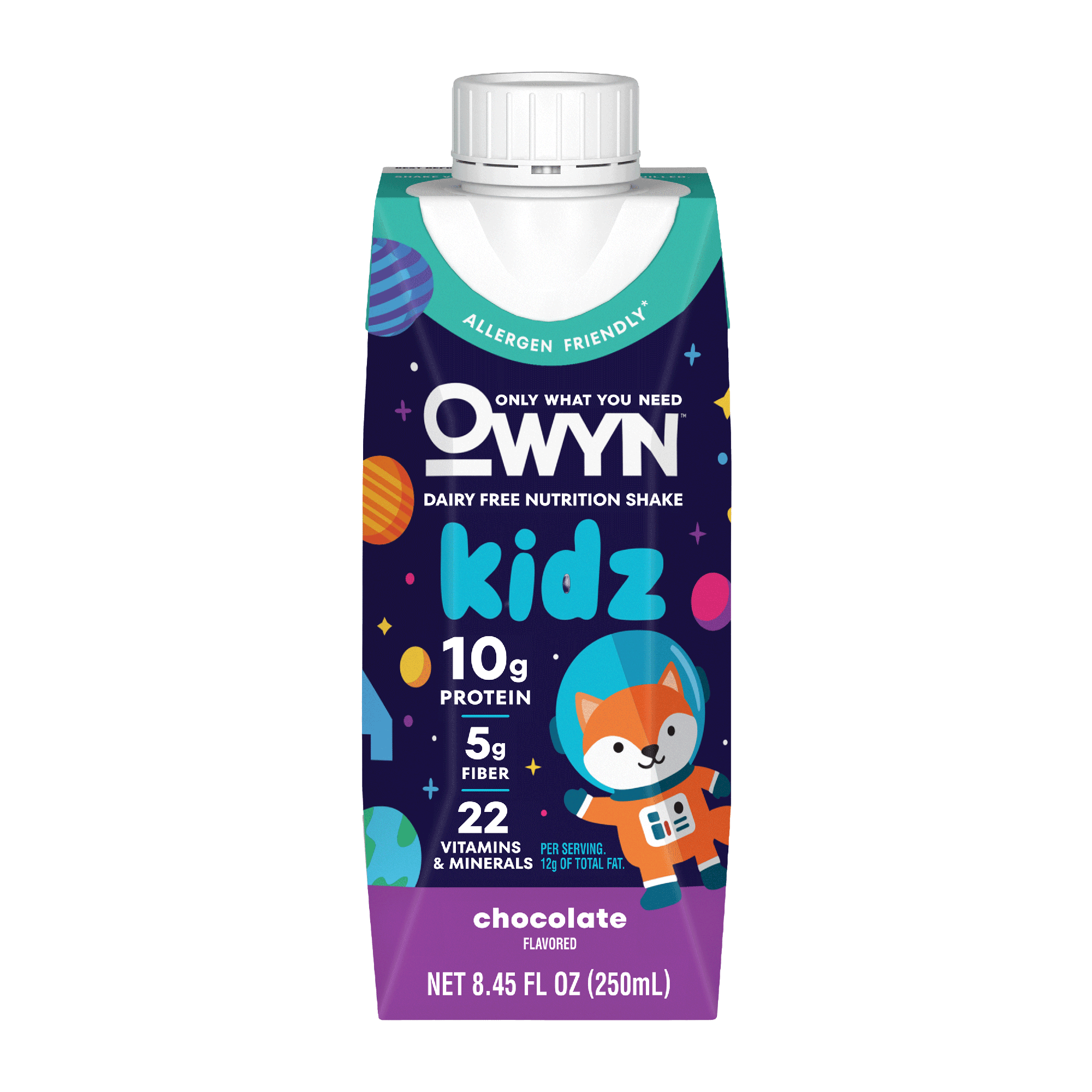 Dr. Shake X No. 40 ダイエットドリンク 900g Plant-Based Kidz Chocolate Nutrition Shake – OWYN