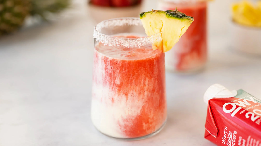 Strawberry Colada Protein Smoothie