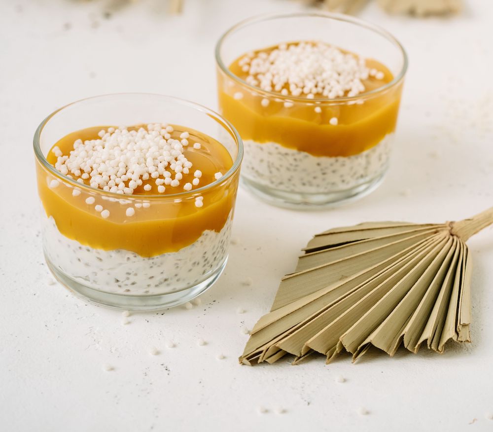 Sea Salted Caramel Chia Pudding