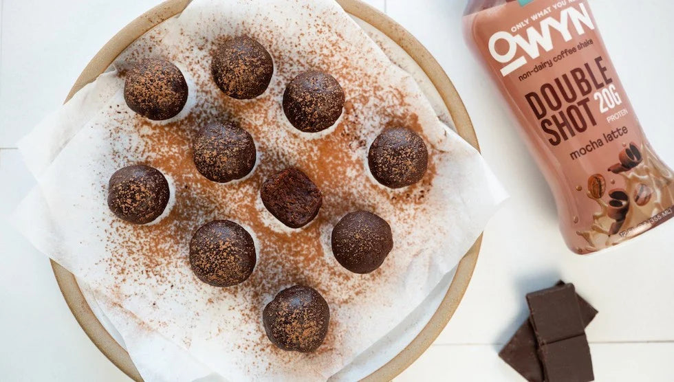 Mocha Latte Protein Bites