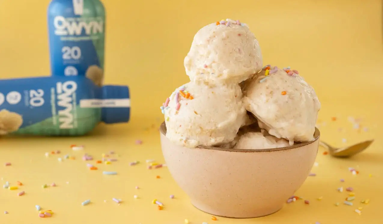 Birthday Cake Protein Ice Cream
