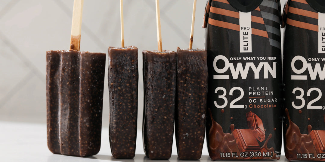 Chocolate Chia Pudding Pops
