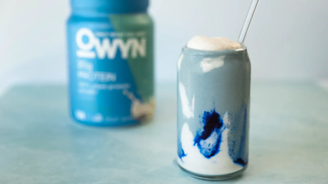 Blueberry Cloud Protein Smoothie