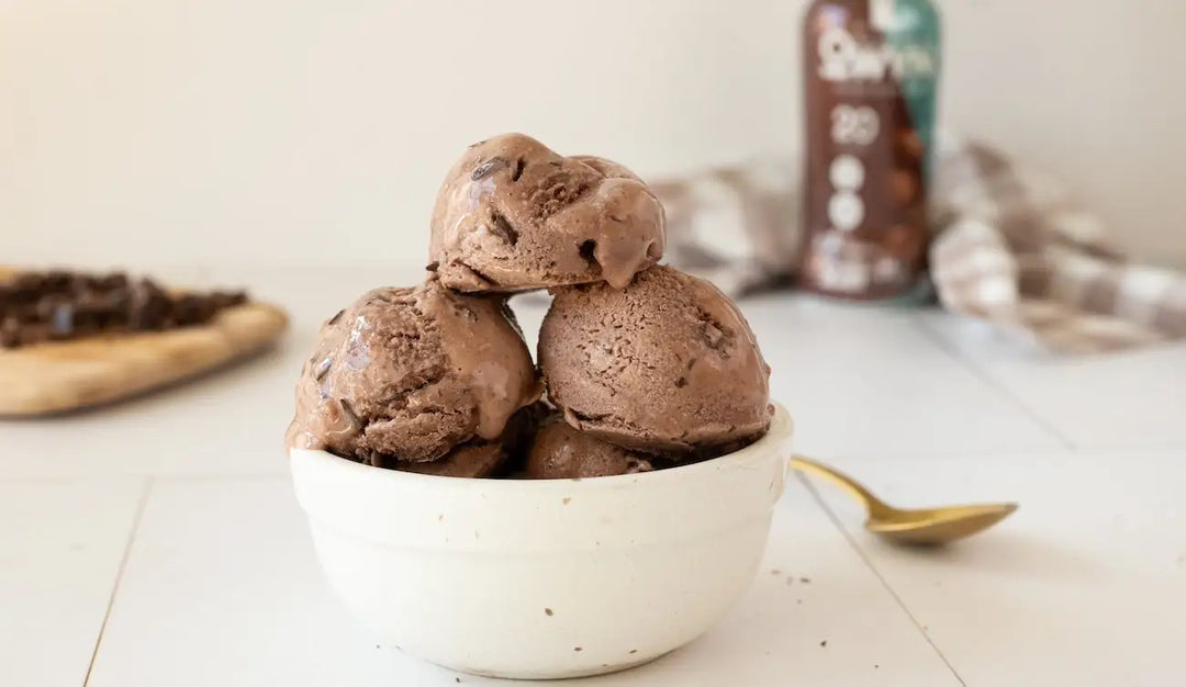 Double Chocolate Chip Protein Ice Cream