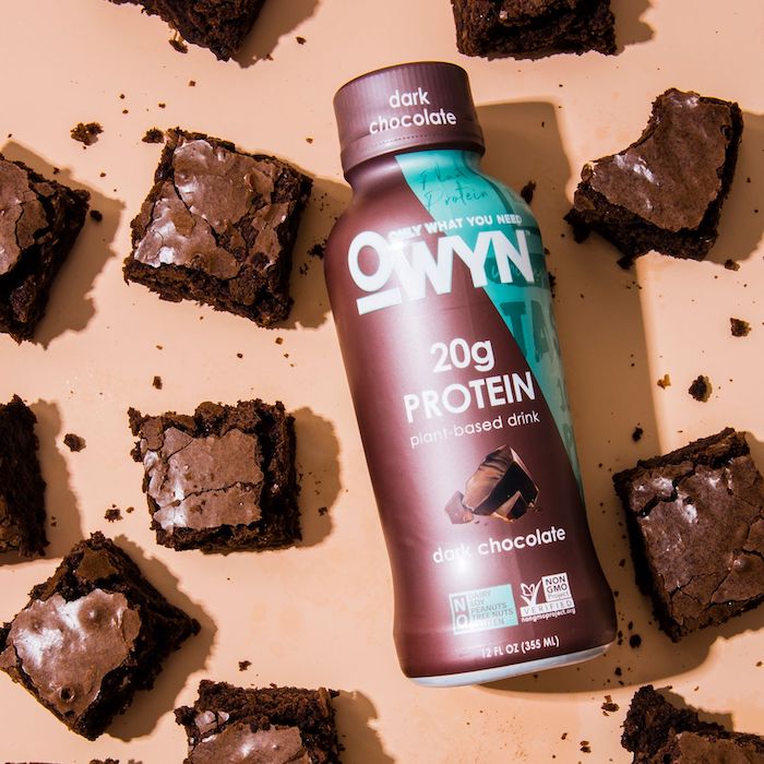 OWYN Fudgie Buzzy Brownies