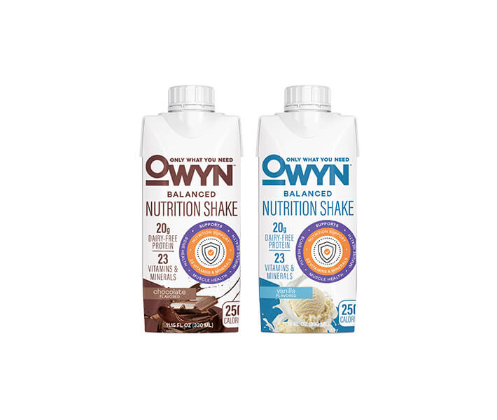Two Balanced Nutrition Shakes cartons