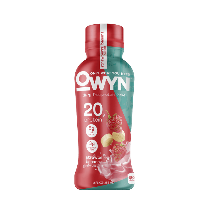 Strawberry Banana Protein Shake bottle