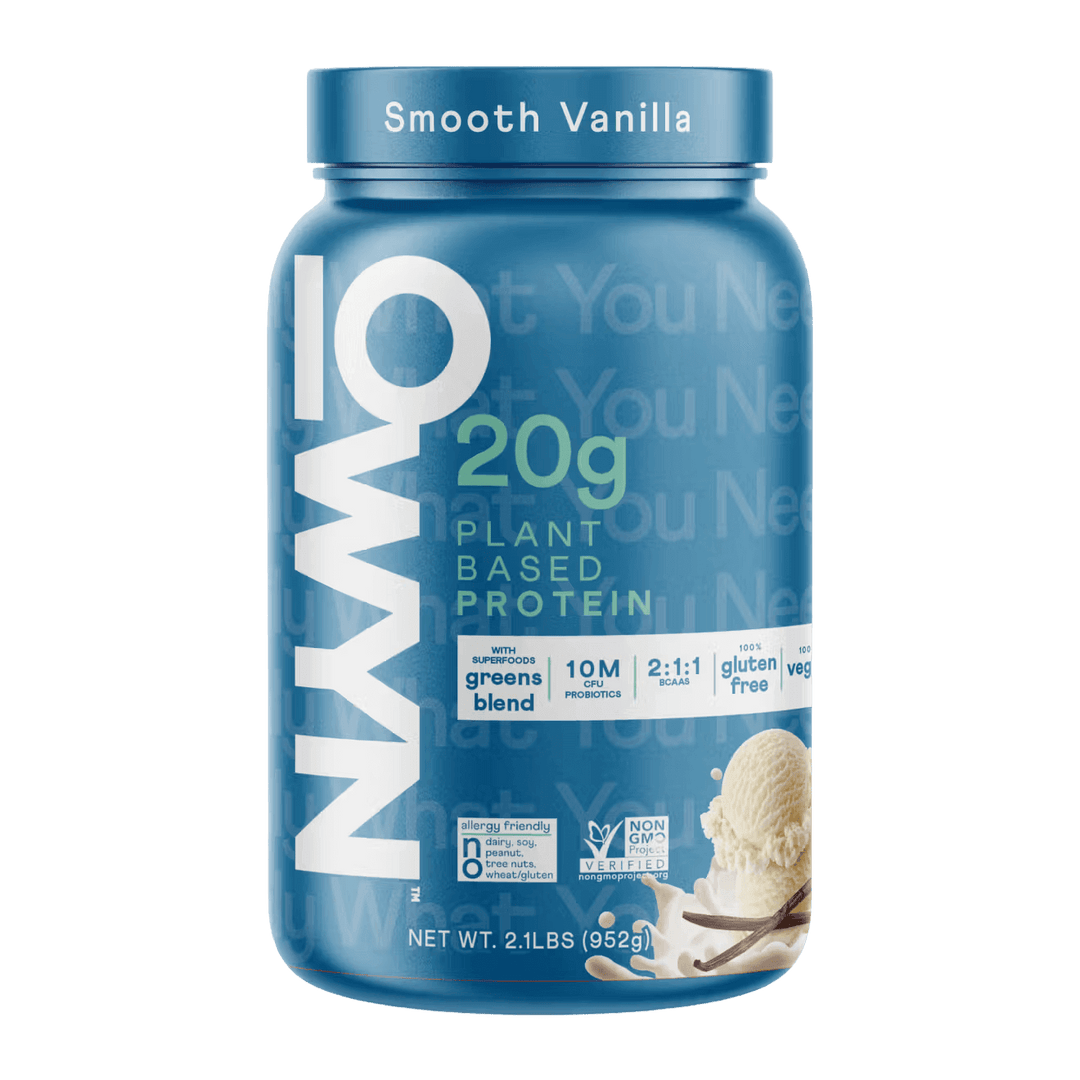 Smooth Vanilla Protein Powder container 