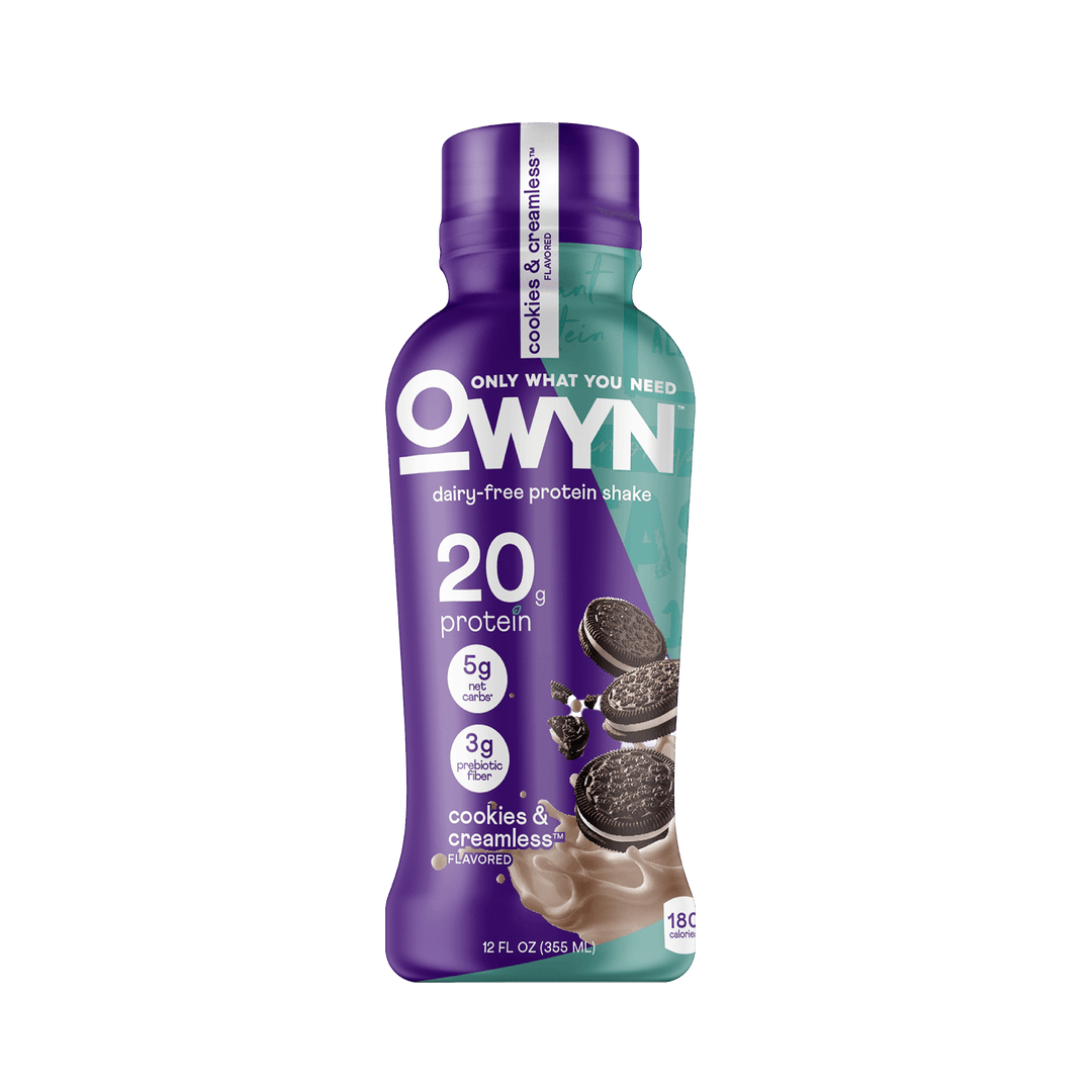 Cookies and Creamless Protein Shake