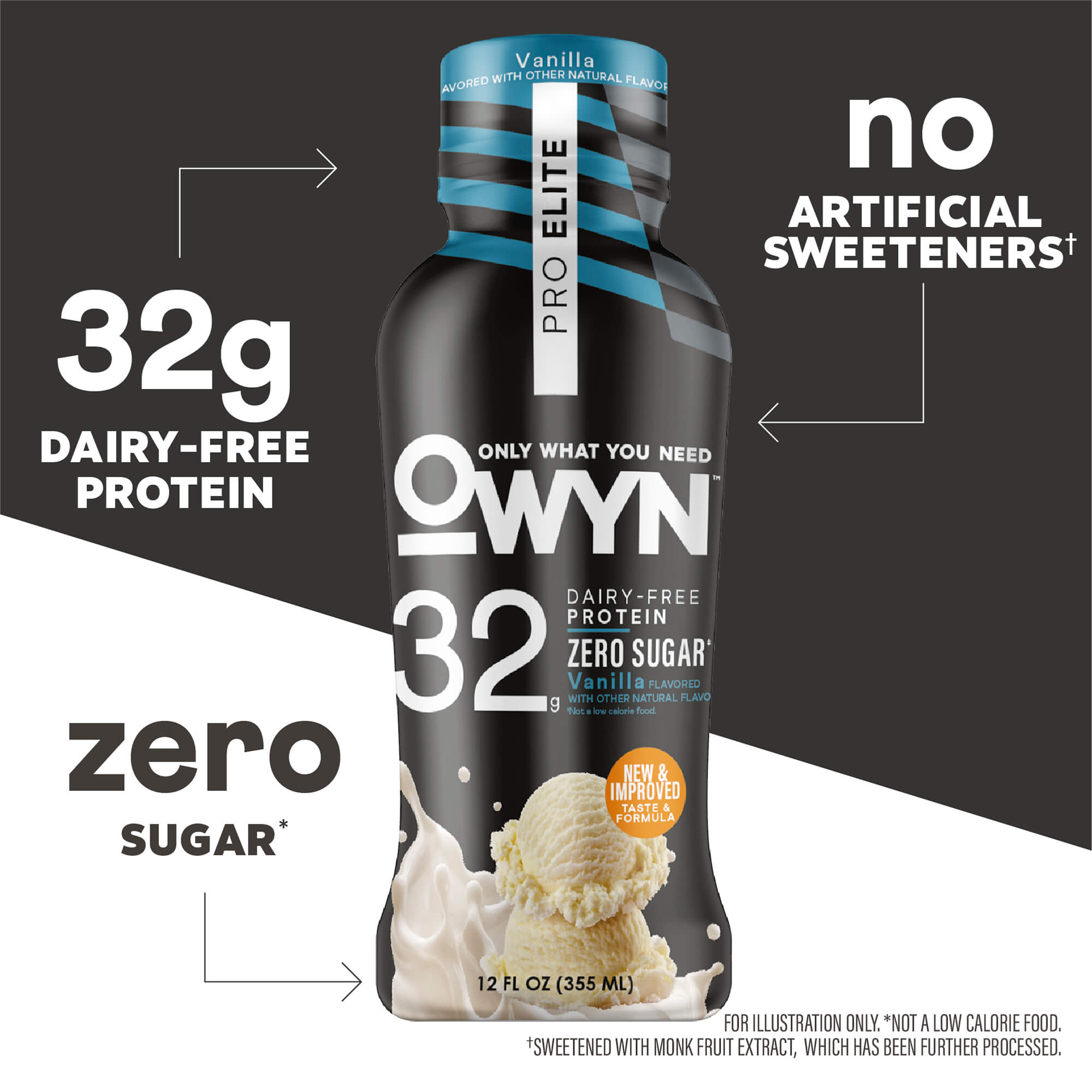 Smooth Vanilla Pro Elite Protein Shake – OWYN