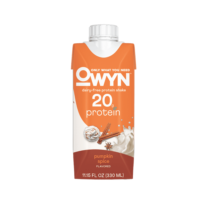 Pumpkin Spice Protein Shake Carton