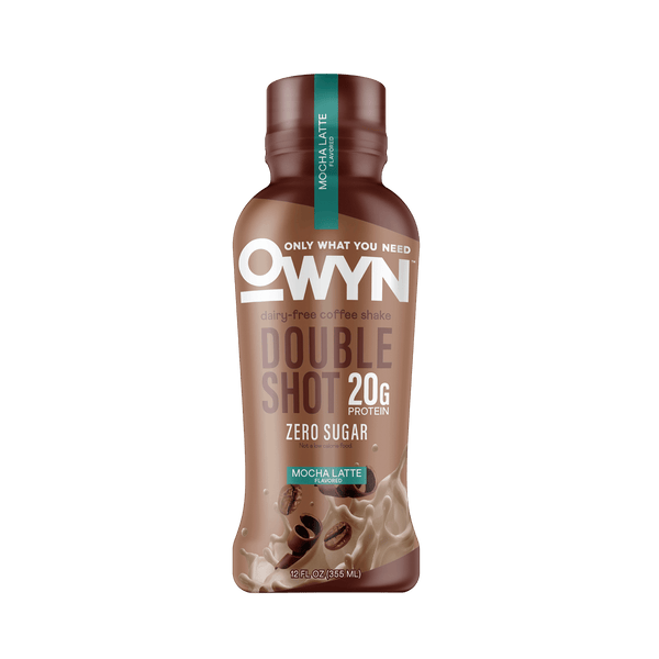 Mocha Latte Doubleshot Protein Coffee Shake – OWYN Mocha Latte Doubleshot Protein Coffee Shake – OWYN