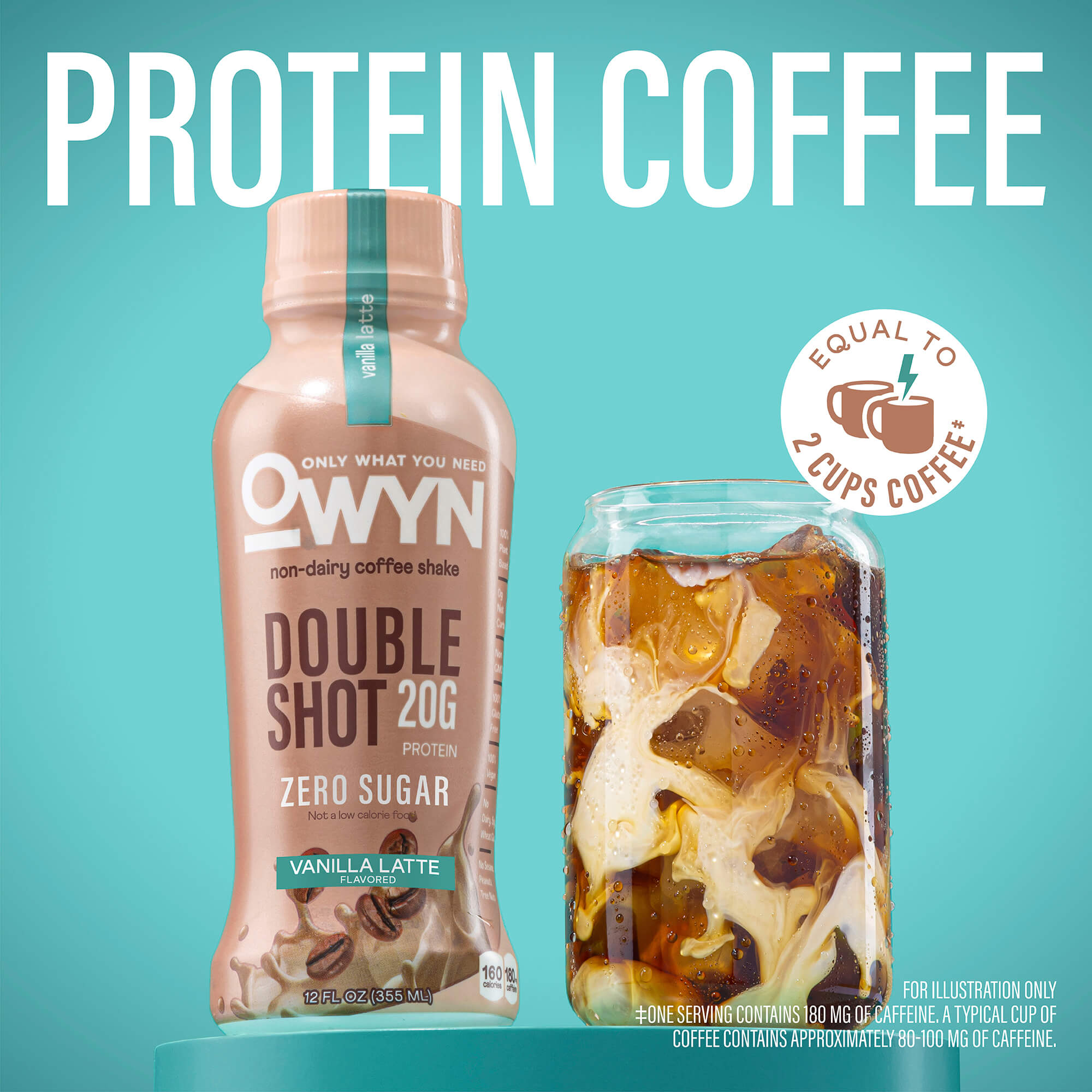 Vanilla Latte Doubleshot Protein Coffee Shake – OWYN