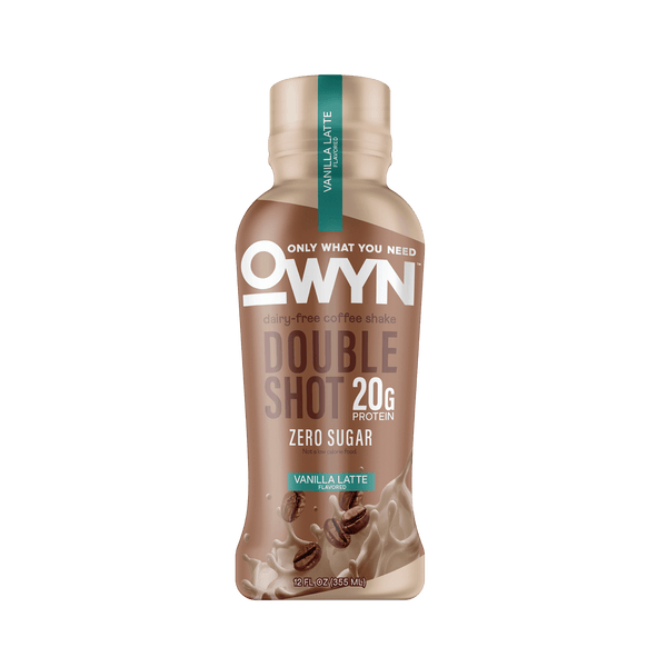 OWYN Vanilla Latte Doubleshot Protein Coffee Shake bottle 